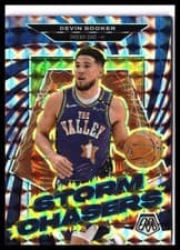 2024-25 Panini Mosaic Storm Chasers Devin Booker #17 card