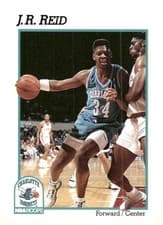 J.R. Reid 1991-92 Hoops Base Set card