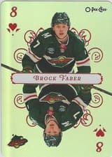 Brock Faber 2025-26 O-Pee-Chee Playing Cards card
