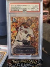 2024 Bowman Draft Sapphire Edition Selections Chase Burns #SS-2 card