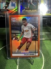 Tyler Adams 2020 Topps Merlin Chrome UEFA Champions League card