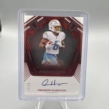 Omarion Hampton 2025 Panini Flawless Simply Flawless card