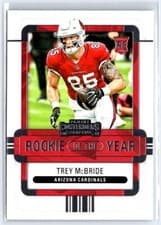 Trey McBride 2022 Panini Contenders Rookie of the Year card
