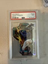 2024 Finest Firsts Die-Cut Junior Caminero #FFD-3 card