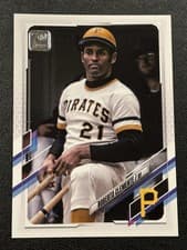 Roberto Clemente 2021 Topps Update card