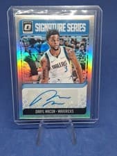 Daryl Macon 2018 Panini Donruss Optic Signature Series card