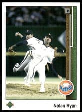 Nolan Ryan 1989 Upper Deck card