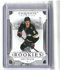 2025-26 Upper Deck Black Diamond Exquisite Rookies Zeev Buium #R-ZB card