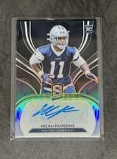 Micah Parsons 2021 Panini Spectra card