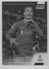 Virgil van Dijk 2021 Stadium Club Chrome UEFA Champions League card