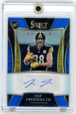 Pat Freiermuth 2021 Panini Select Signatures Select card