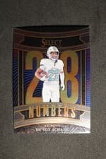 2025 Panini Select Select Numbers De'Von Achane #13 card