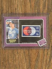 2024 Topps Heritage 1975 Us Postal Stamp Relics George Brett #75US-GB