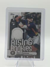 2025 Topps Update Rising Rookies Relics Zach Dezenzo #RRR-ZD card