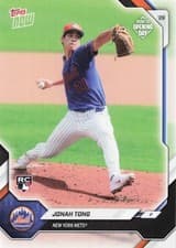 2026 Topps Now Road to Opening Day Base Set Jonah Tong #OD-180 card