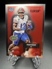 2025 Bowman University Chrome 1955 Bowman Football Jadan Baugh #55AV-22 card