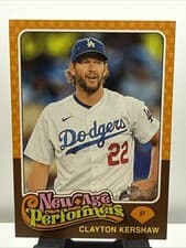 2024 Topps Heritage Mini New Age Performers Clayton Kershaw #NAP-4 card