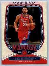 Ben Simmons 2020-21 Panini Chronicles Base Set card