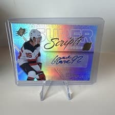 2024-25 SPx SuperScripts Rookies Graeme Clarke #SSR-GC card