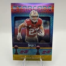 2025 Panini Select Starcade Christian McCaffrey #1 card