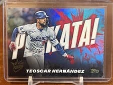 2025 Topps Plakata Teoscar Hernández #PLAK-20 card