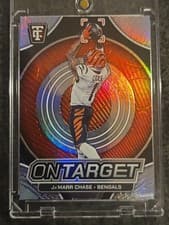 Ja'Marr Chase 2024 Panini Totally Certified On Target card