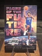 Shai Gilgeous Alexander 2018 Panini Hoops Faces of the Future card