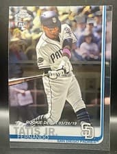 Fernando Tatis Jr. 2019 Topps Chrome Update card