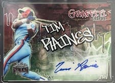 2024 Leaf Metal Graffiti Graphs Tim Raines #GG-TR1 card