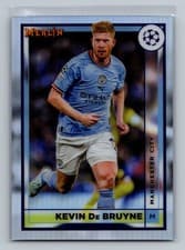 Kevin De Bruyne 2022 Topps Merlin Chrome UEFA Club Competitions card