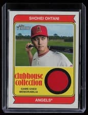 2023 Topps Heritage Clubhouse Collection Relics Shohei Ohtani #CCR-SO
