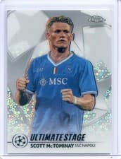 Scott McTominay 2025 Topps UEFA Ultimate Stage Chrome card