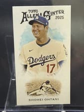 Shohei Ohtani 2025 Topps Allen and Ginter 1889 N22 card