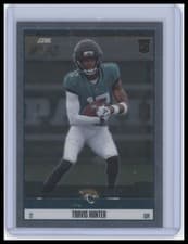 2025 Panini Select Score Select Throwback Travis Hunter #10 card