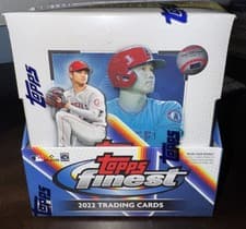 Hobby Box 2022 Topps Finest Flashback card