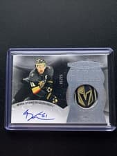 2024-25 Upper Deck The Cup Signature Pucks Mark Stone #SP-MS card