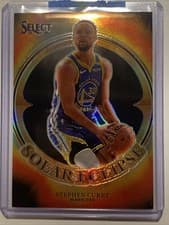 2024-25 Panini Select Solar Eclipse Stephen Curry #10 card