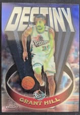 Grant Hill 1997 Topps Chrome Destiny card