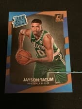 Jayson Tatum 2017 Panini Donruss card