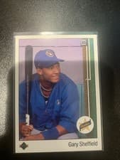Gary Sheffield: Star Rookie 1989 Upper Deck card