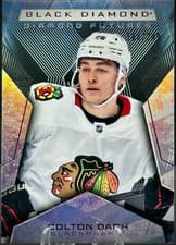 2025-26 Upper Deck Black Diamond Diamond Futures Colton Dach #BDF-CD card