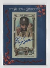 2025 Topps Allen & Ginter Framed Mini Autographs (Non-Baseball) Big Sean #MA-BSE card
