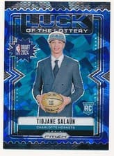 2024-25 Panini Prizm Luck of the Lottery Tidjane Salaun #13 card