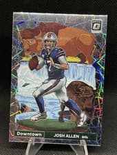 Josh Allen 2022 Panini Donruss Optic Downtown card
