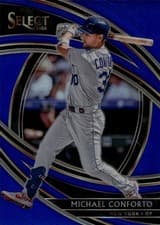 Michael Conforto 2020 Panini Select card