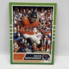David Montgomery 2019 Panini Chronicles Classics card