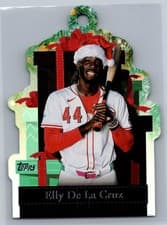 2025 Topps Holiday Die-Cut Ornaments Elly De La Cruz #PO-16 card