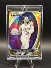 Donovan Mitchell 2023 Panini Spectra Titan card