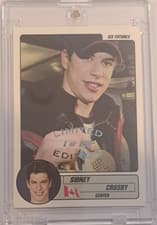 Sidney Crosby 2005 SP Authentic card