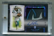 Will Grier 2019 Panini National Treasures card